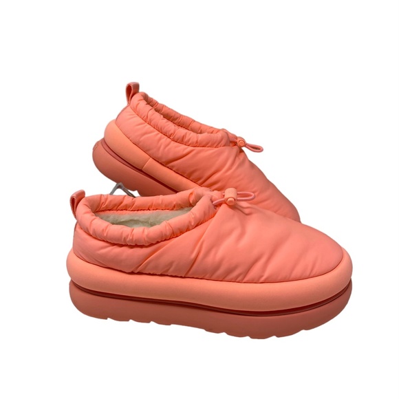 UGG Maxi Clog Pink Winter Boots Textile Wool Women's Size 1130830 SWTHR - Picture 8 of 11